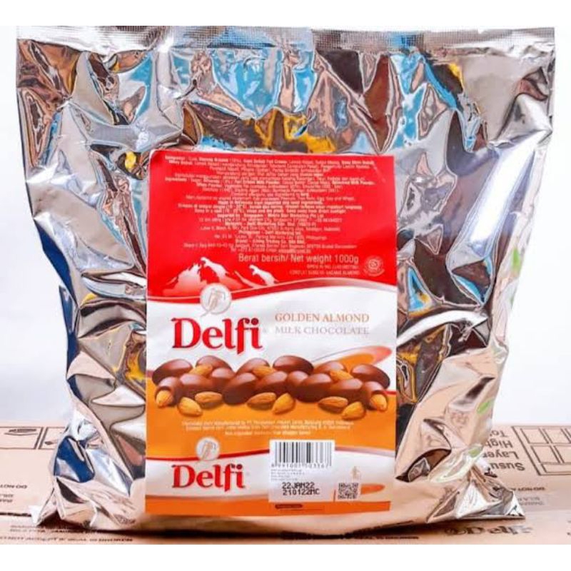 

Delfi Golden Almond Milk Chocolate