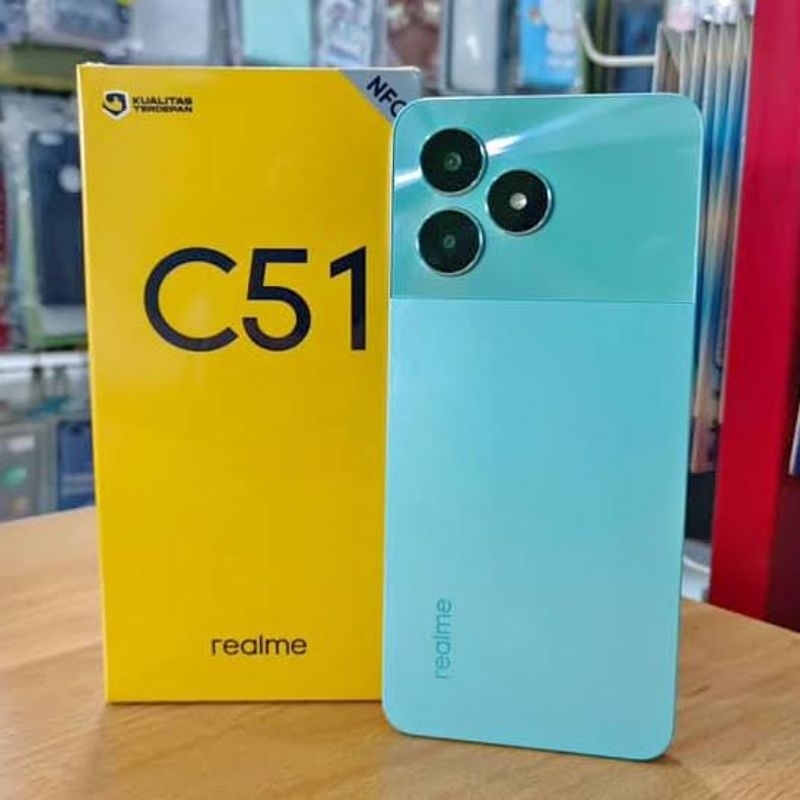Realme C51 4/64~4/128 Fullset Second Ori