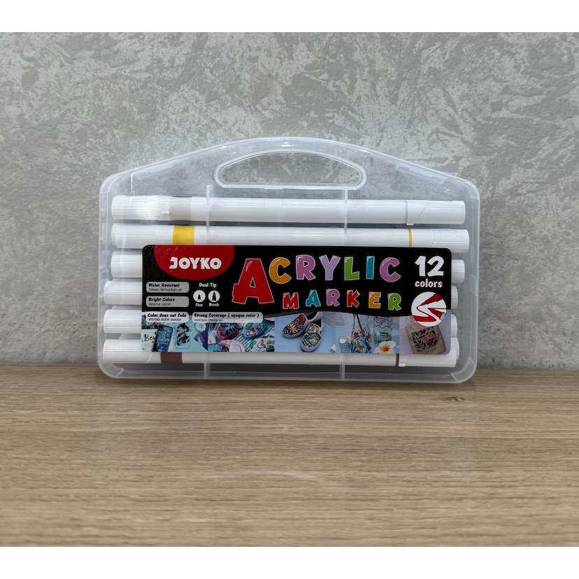 

Joyko Acrylic Marker Spidol Akrilik Joyko ACMK-68