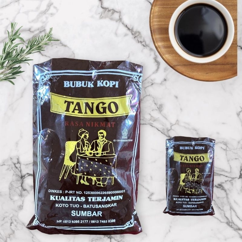 

Bubuk Kopi Tango 200 gr Kopi Khas Batusangkar