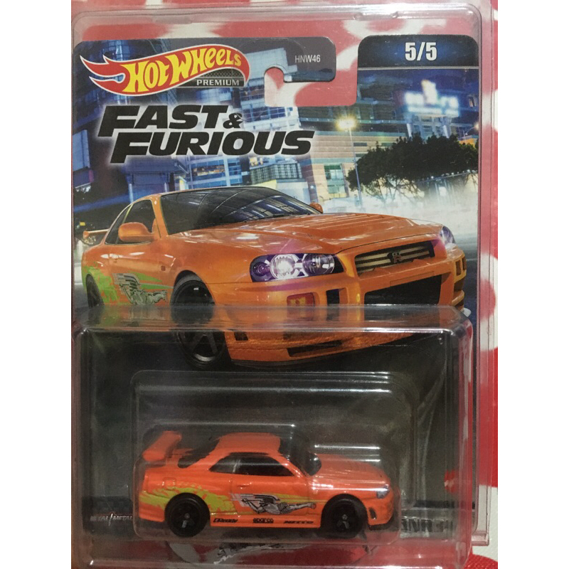 hotwheels premium Nissan skyline gtr34