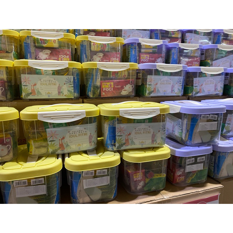 

(FREE GIFT CARD) READY STOCK Paket Hampers parcel sembako lebaran kotak box idul fitri natal tahun baru