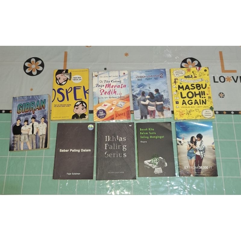 PRELOVED NOVEL NURAGA DIKTA DAN HUKUM SABAR PALING DALAM