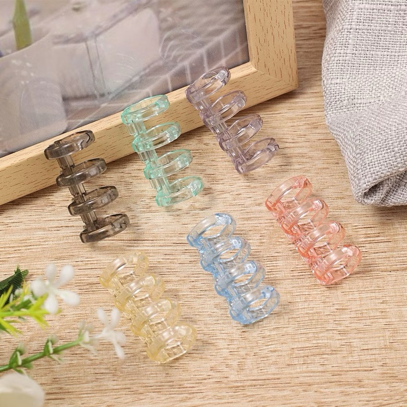 

[ READY STOCK RGB #2 ] DIY RING BINDER JURNAL RING WARNA PASTEL ABU PINK UNGU BIRU HIJAU PUTIH TRANSPARAN MODEL TULANG PENJEPIT KERTAS BINDING STRIP