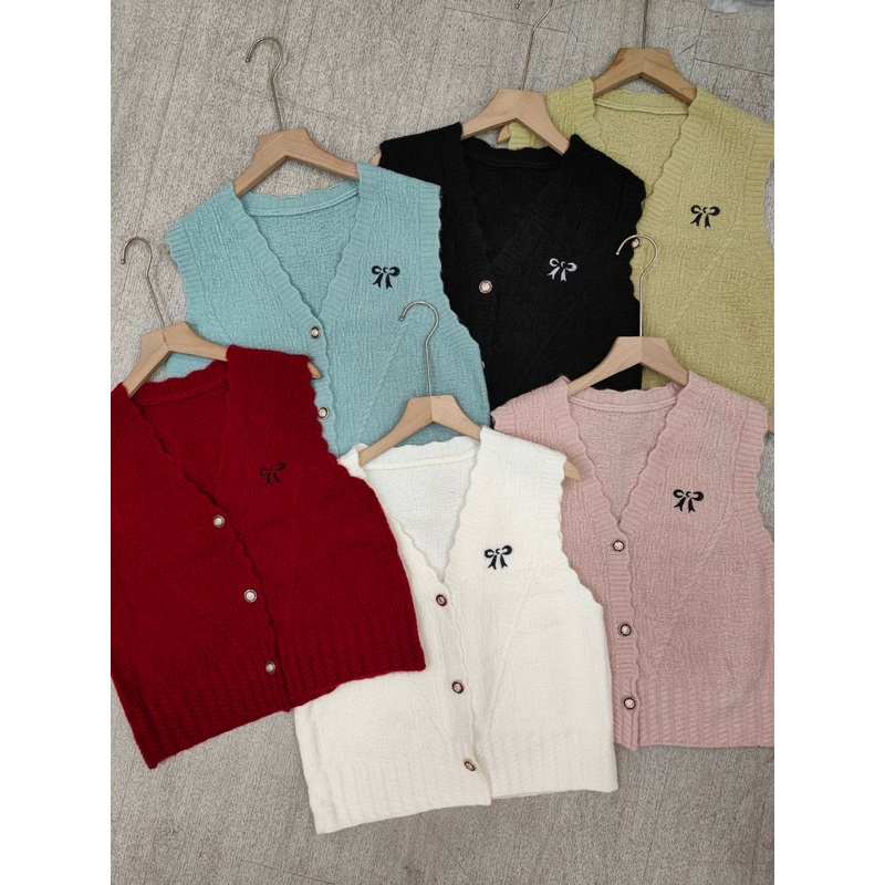 READY STOCK VEST KOREAN STYLE PITA IMPORT