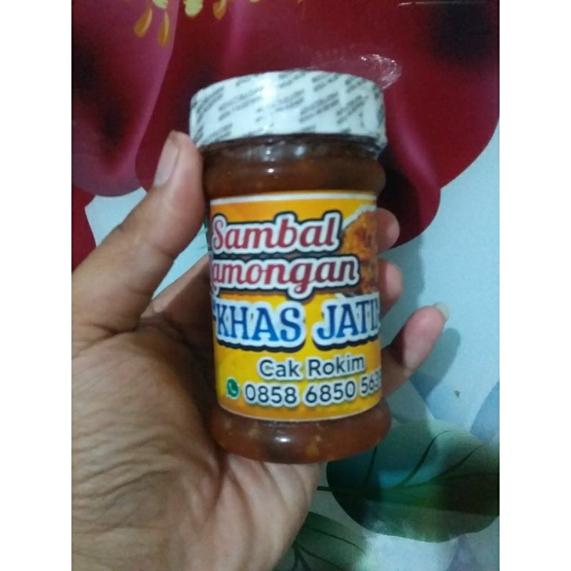 

sambal lamongan cak rokim