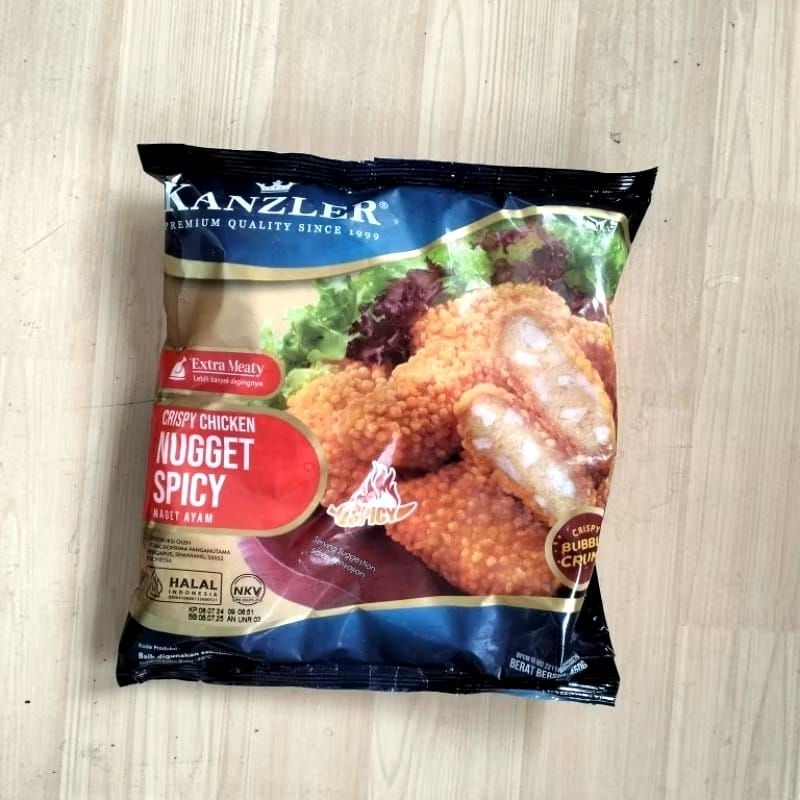 

Nugget ayam spicy/pedas 450gr by Kanzler