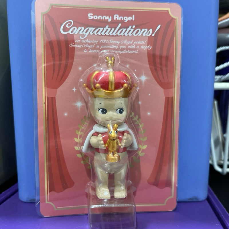 Sonny angel CONGRATULATIONS Red Crown trophy limited