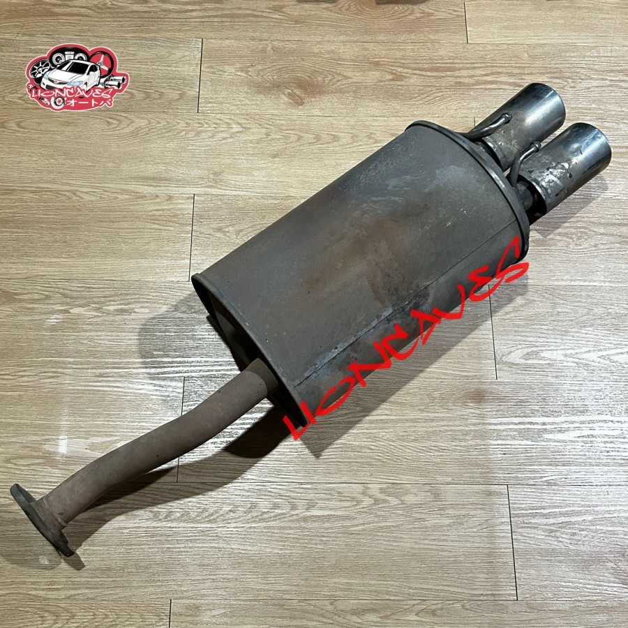 Original Knalpot Muffler Standar Bolt On Civic FD2 - Bekas Kondisi Baik.