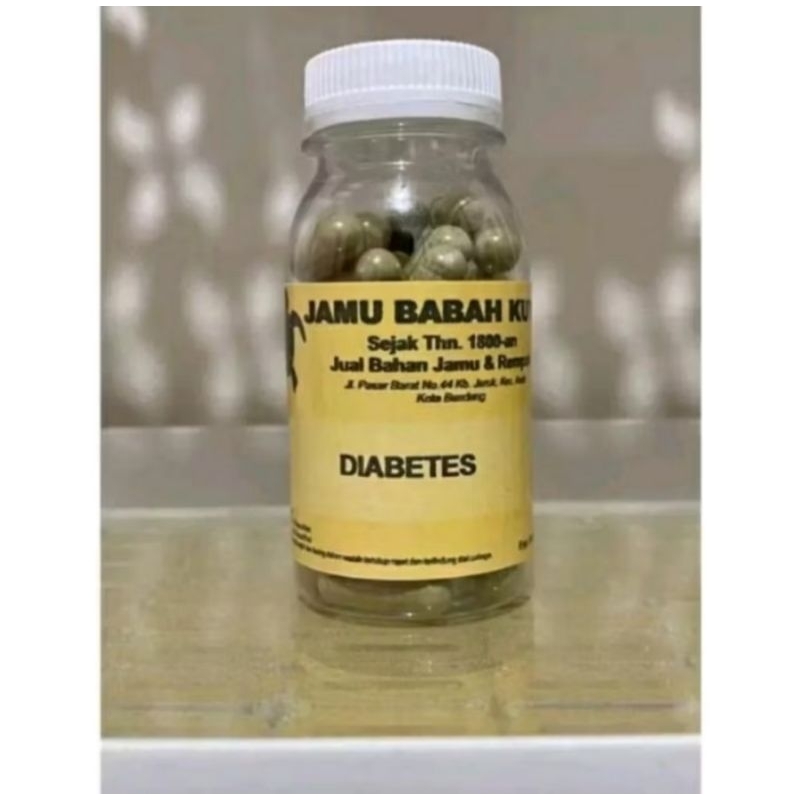 TERLARIS Obat Jamu Kapsul Tradisional Herbal DIABETES Racikan BABAH KUYA