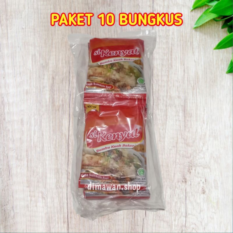 

SiKENYAL bumbu kuah bakso rasa sumsum sapi 65 gram ( 10pcs )