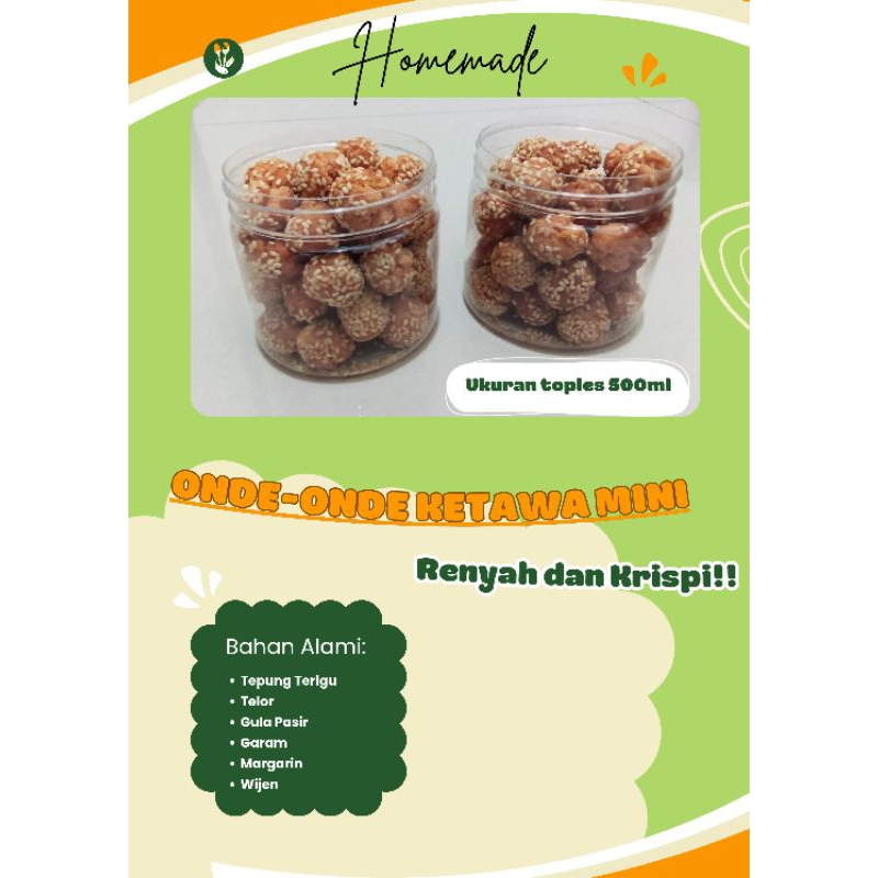 Onde-onde ketawa mini