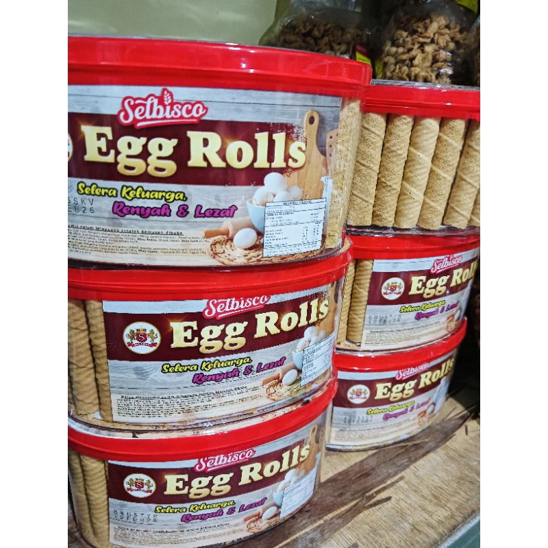 

Egg rolls atau kueh rokok