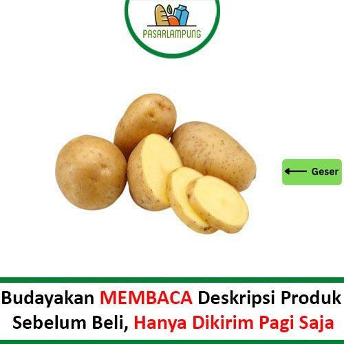 

Kentang Lokal Segar Pasar Lampung
