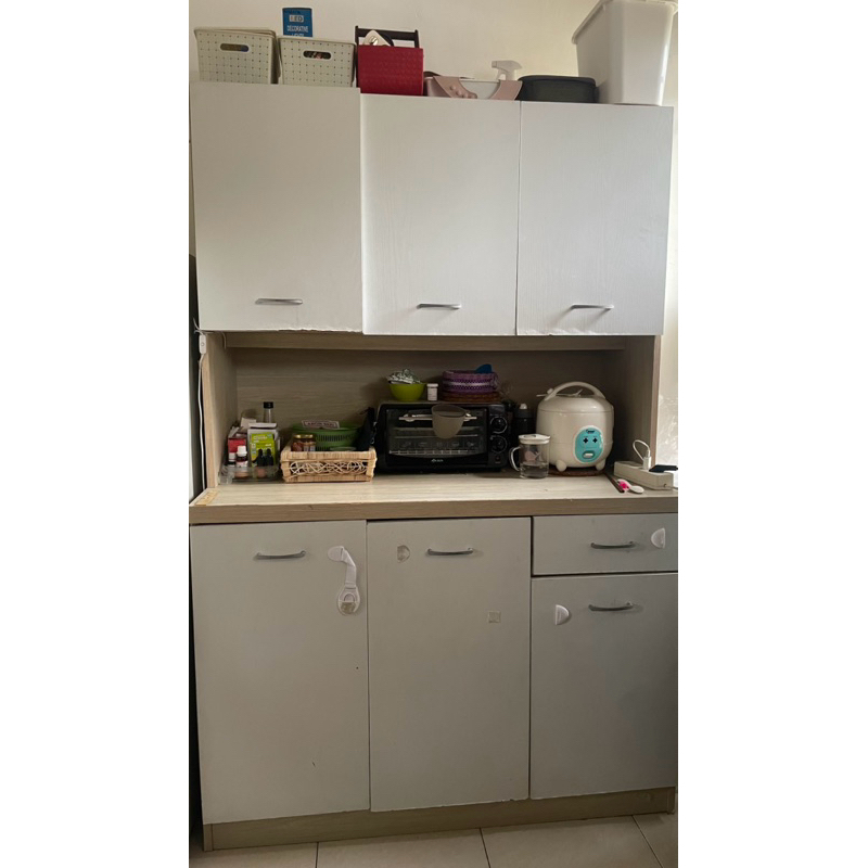 Laci dapur Informa putih minimalis | second preloved