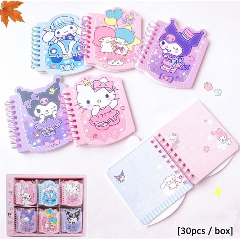 

[COD] Notebook sanrio dalam bermotit sanrio