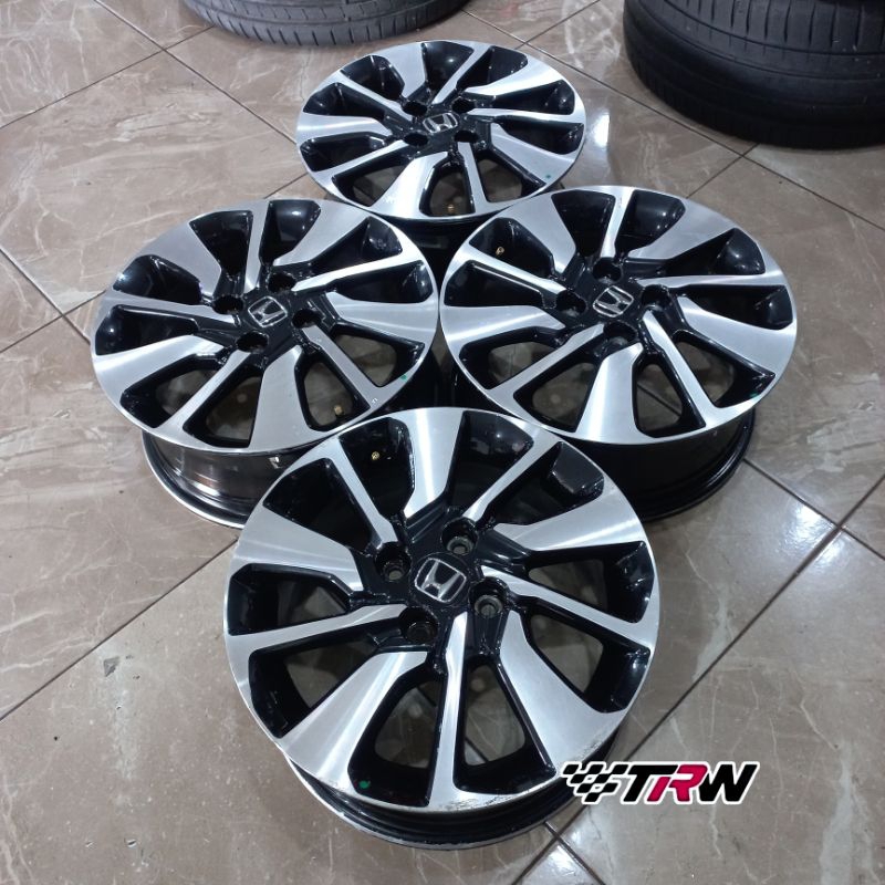 VELG ORI COPOTAN BRIO RS RING 15X6 PCD 4X100 ET 53 SECOND