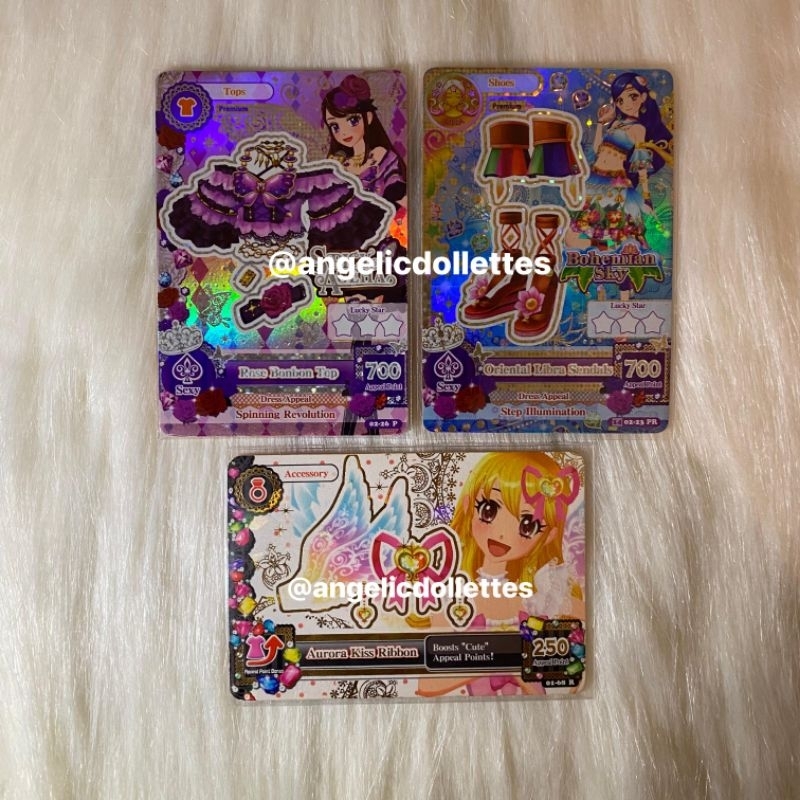 [BOOKED] AIKATSU PREMIUM Aurora Kiss Accessory (SUPER RARE)