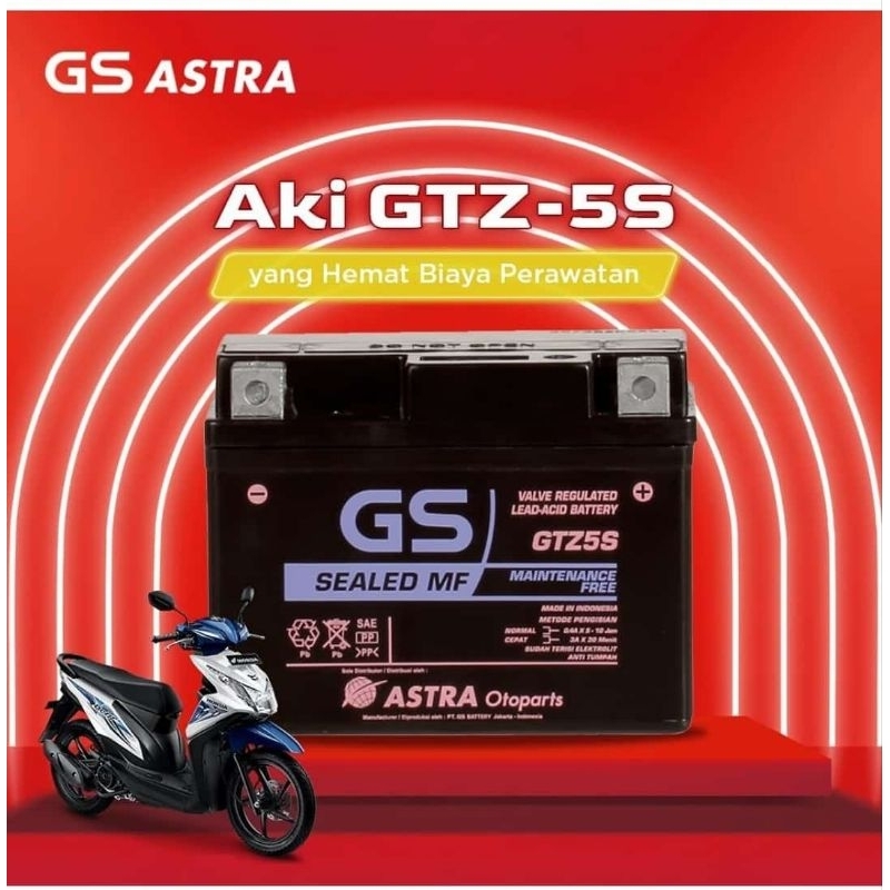 AKI GTZ5S FULL KERING BUAT MOTOR HONDA,BEAT,BEAT FI,BEAT STREET,BEAT POP,VARIO,VARIO 125,VARIO 150,K