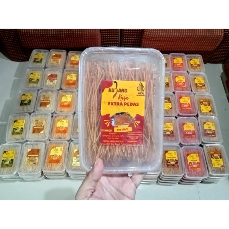 

Mie Lidi Rasa Extra Pedas