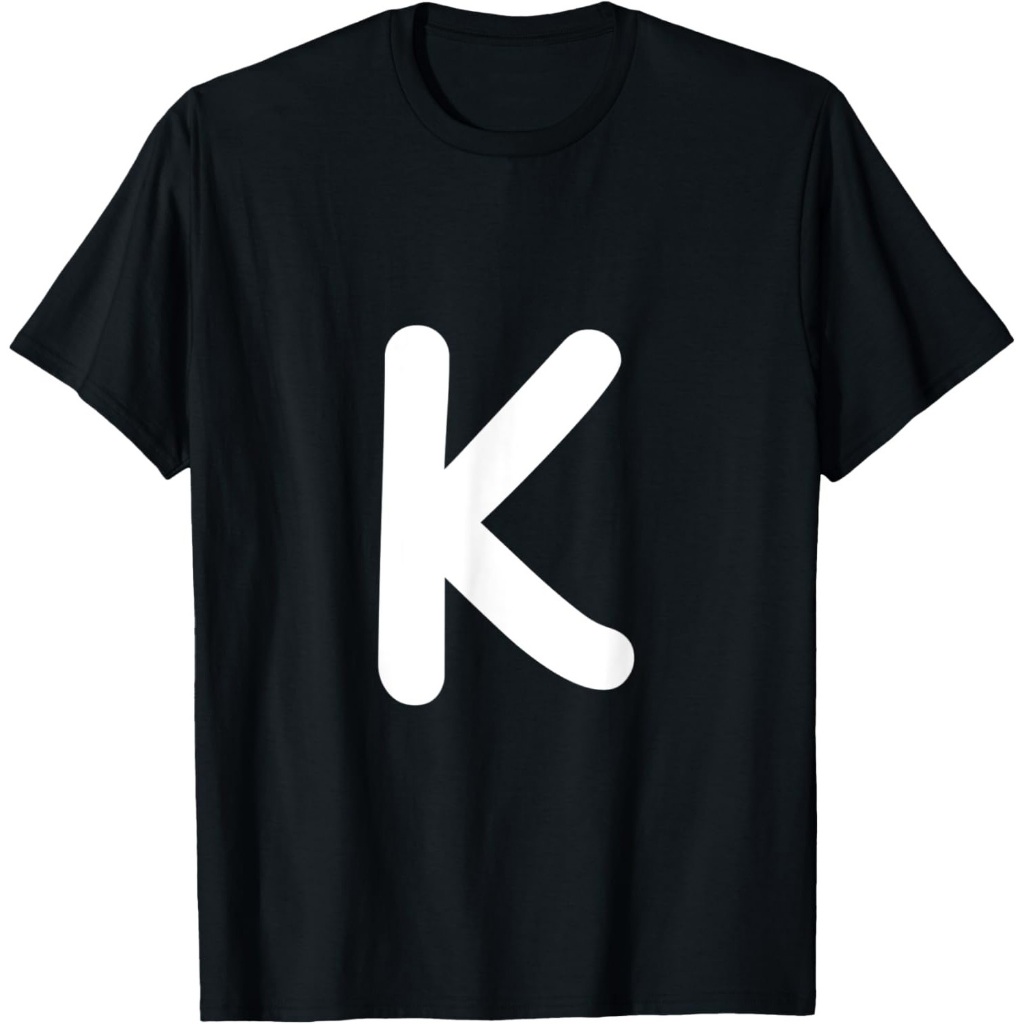 Huruf K Huruf Kapital Monogram Inisial Comic Sans Kaos