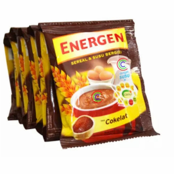 

1 Renceng - Energen Coklat Sereal Sarapam 10 Sachet