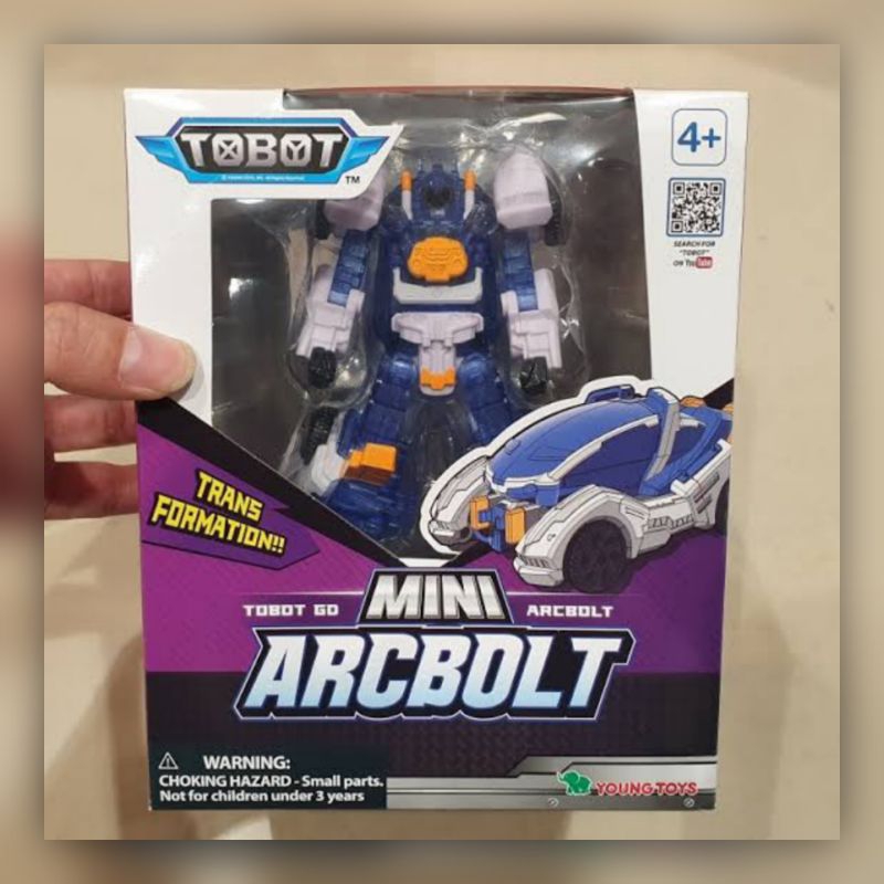 Mainan Robot Tobot GD Galaxy Detectives Mini Arcbolt