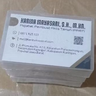 

Kartu Nama Notaris - PPAT Bagus