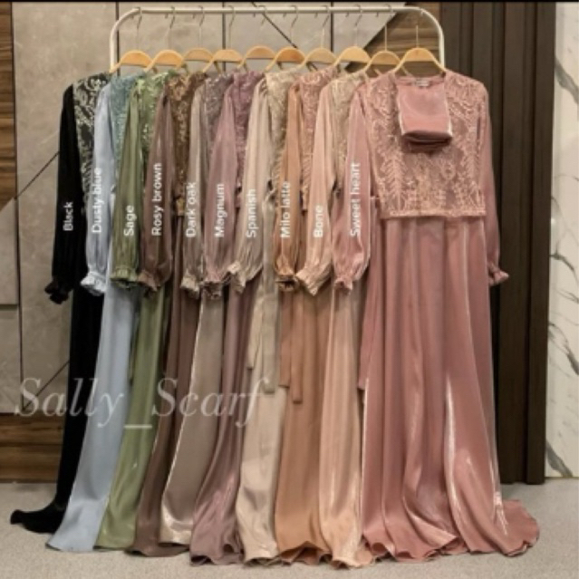 Sally Scarf Dress Free Hijab