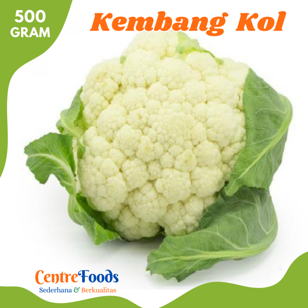 

KEMBANG KOL Lokal - Sayur Kembang Kol Fresh | 500gr [ Harga Per 0,5 Kg ]