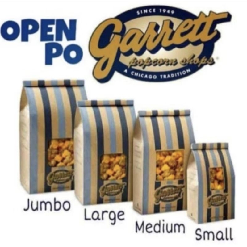 

[READY INDO 10 FEBRUARI] OPEN PO GARRETT POPCORN GARRET