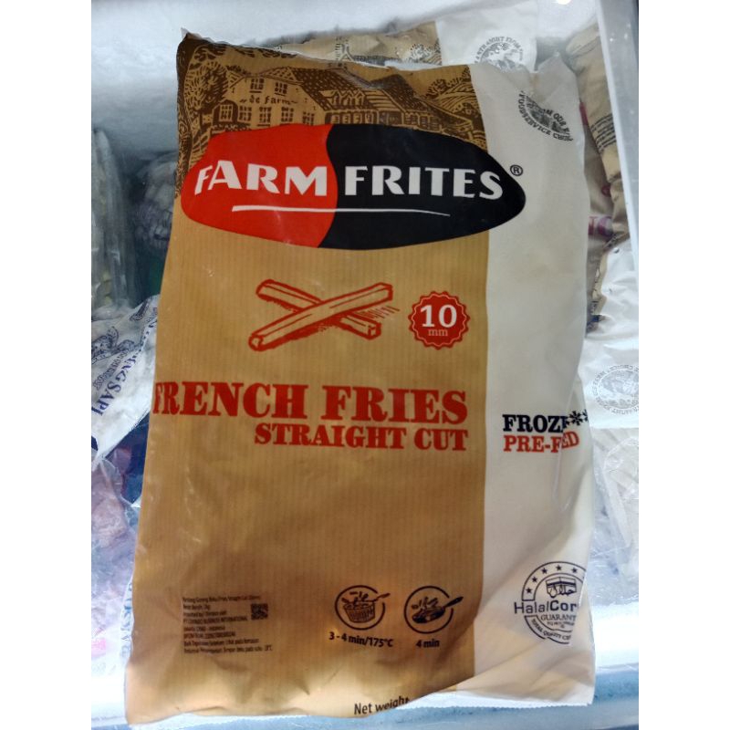 

Kentang straight cut 2 kg FARM FRITES