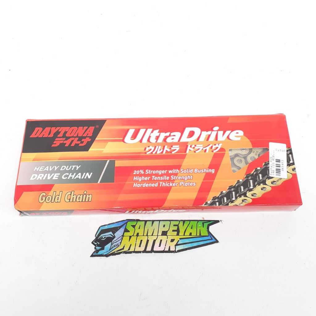 Chain Rantai Rante Mesin HSB Racing Daytona 428 124 140 Ultra Drive Gold Series CB GL Max Pro Neotec