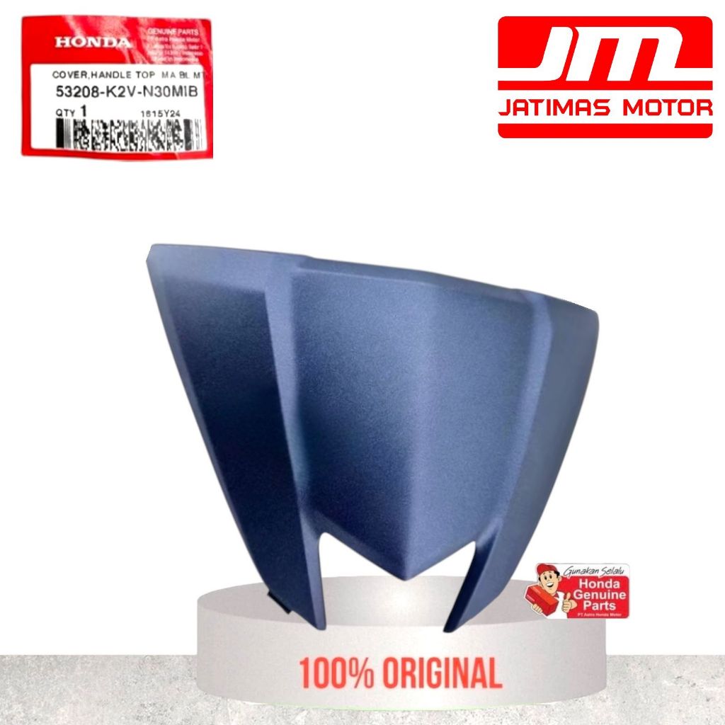 53208-K2V-N30MIB Cover Handle Top Biru Doff Honda Vario 125 eSP K2V