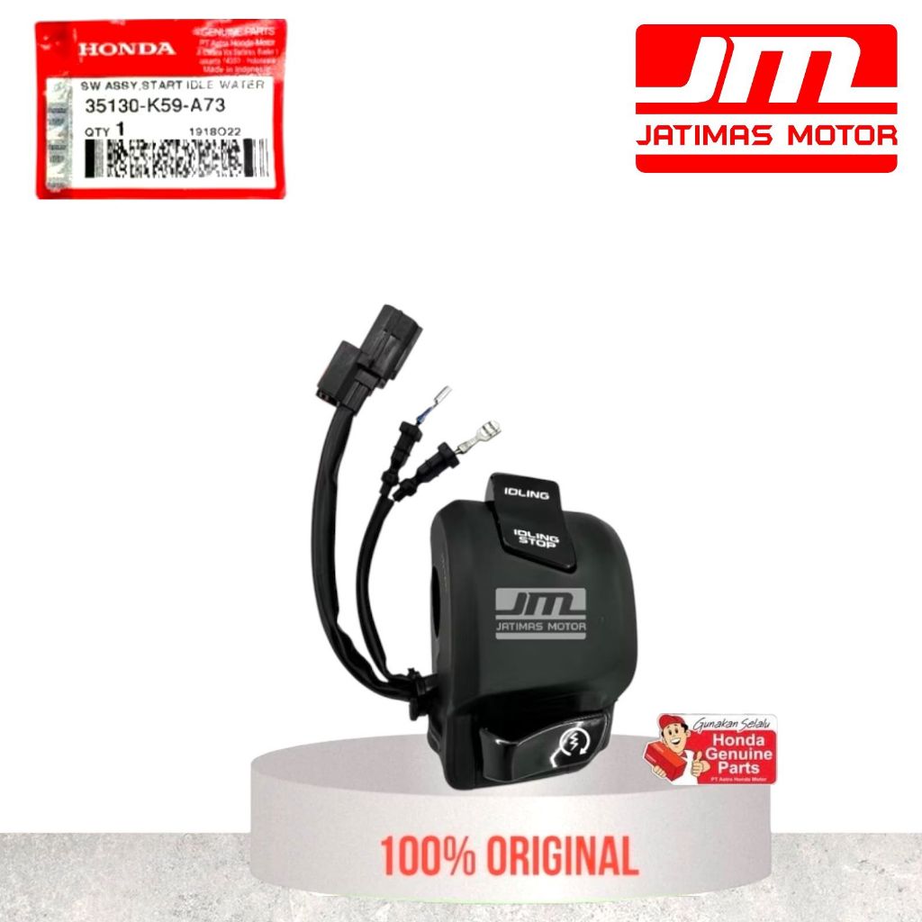 35130-K59-A73 Saklar Starter Set Honda Vario 150 eSP K59J