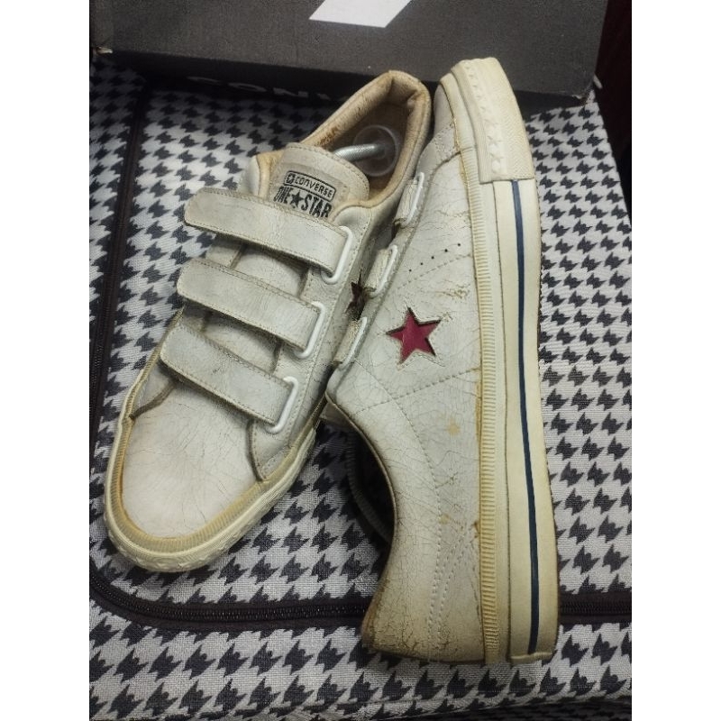 CONVERSE ONE STAR VELCRO LEATHER