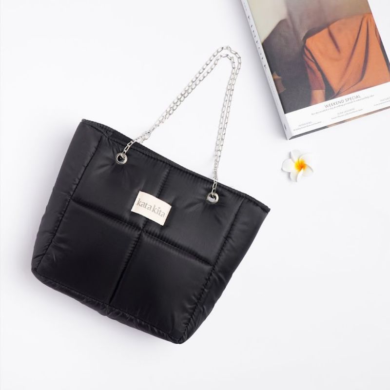 KataKita - KataKita Amara Quilt Puffy Bag Tas Selempang Wanita