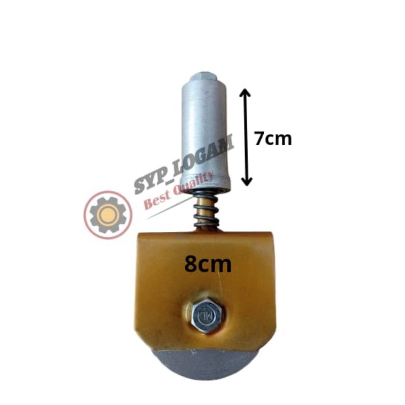 Roda pagar sleding 8cm, Roda pagar sleding super