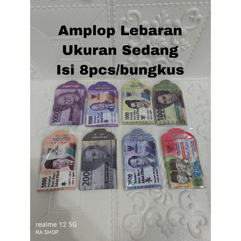 

Paket Usaha isi 100 Bungkus Amplop Lebaran