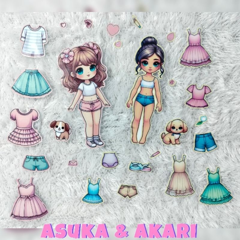 BONEKA KERTAS VIRAL BP SUDAH DI CUTTING