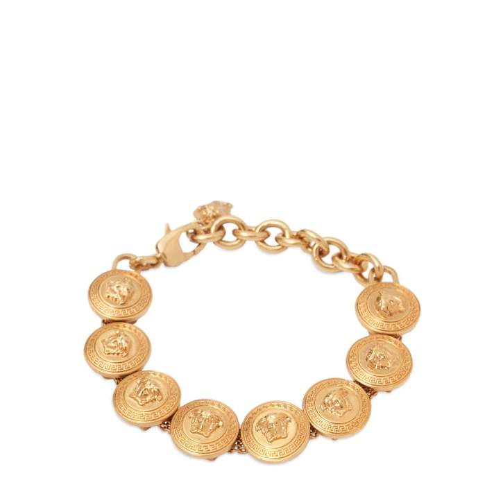 ❤️COD 17k emas asli/Ada surat】Versace Gelang Logo