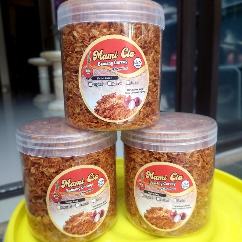 

Bawang Goreng premium mami cia