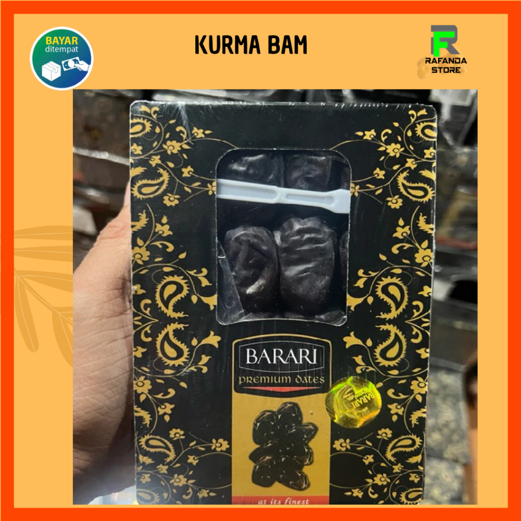 

Kurma BAM Barari / Kurma Anggur Barari Premium 600gram