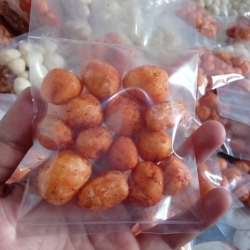

Cimol Kering Endog Lewo 15 gram Pedas Daun Jeruk harga grosir