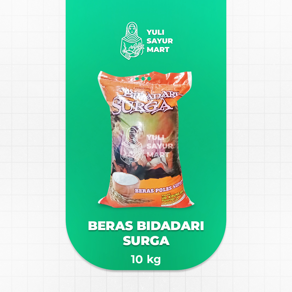 

Beras Bidadari Surga 10 kg - Yuli Sayur Mart