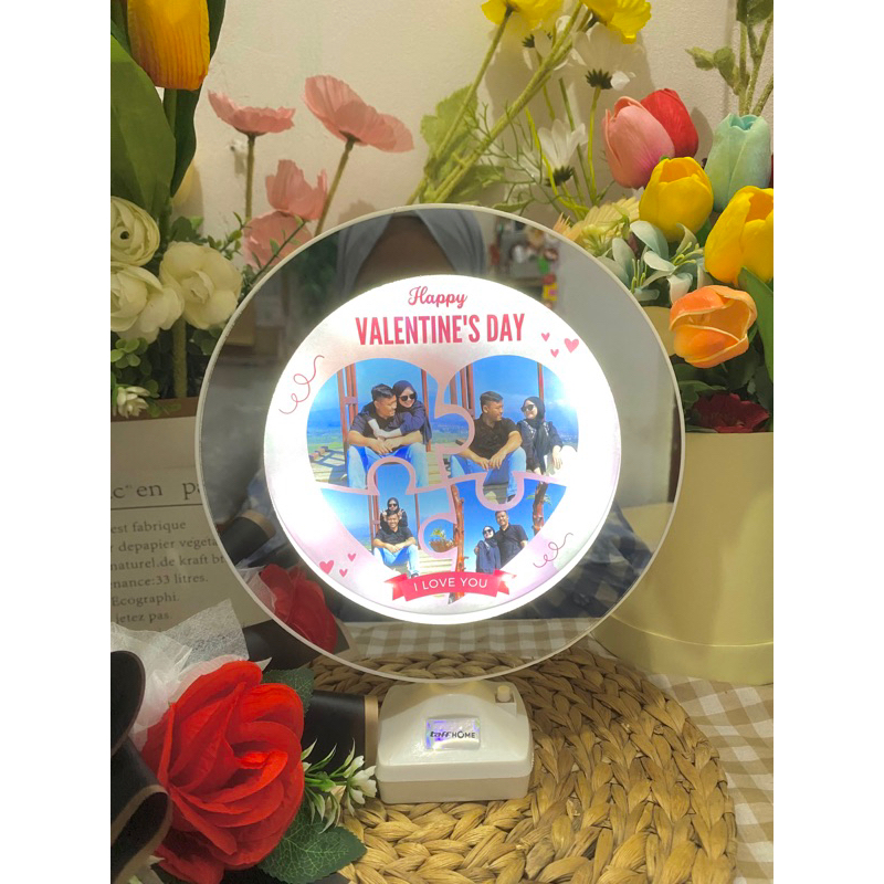 Kado Valentine Day (Cermin Frame Foto magic) | Gift happy valentine day by sepasang project | Kado w