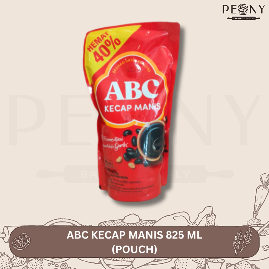 

ABC KECAP MANIS POUCH 825 ML