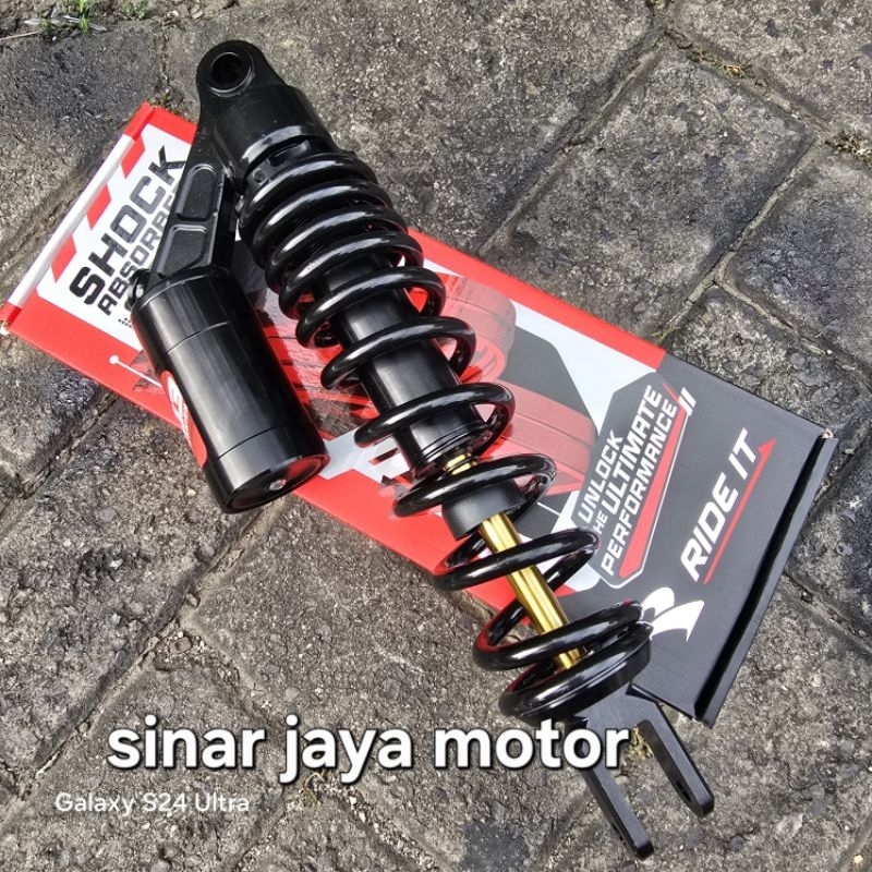 shockbreaker tabung shock tabung vario 125 vario 150 vario 160 330mm ride it bonus stiker yss