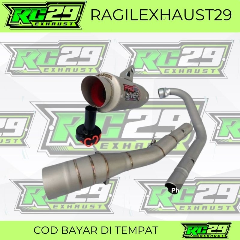 KNALPOT RACING PRO LINER MX OLD MX NEW MX KING