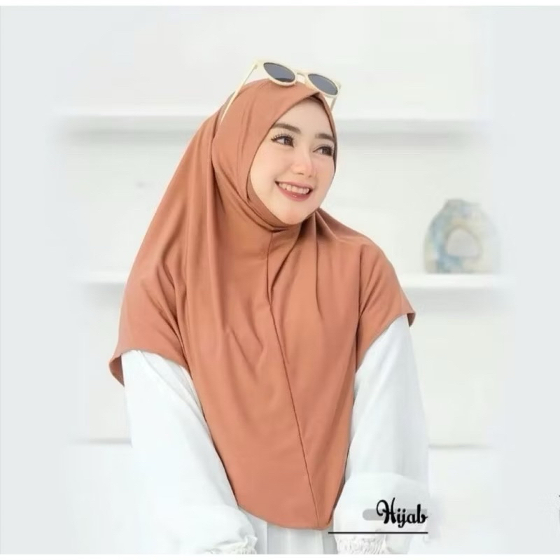 HIJAB DAGU MALAYSIA INSTAN // BERGO DAGU MALAYSIA_KHIMAR INSTAN DAGU MALAYSIA SIZE L